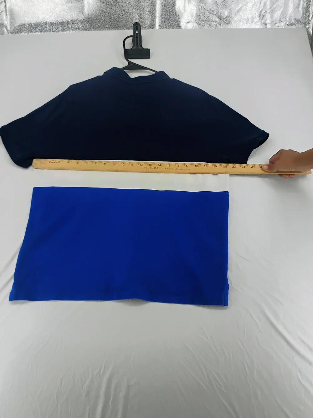 Polo by Ralph Lauren Boys' Navy/White/Royal Blue Colorblock Polo - Picture 4 of 5